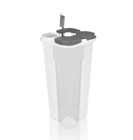 NET/GIDA KABI KURU 4 BÖLMELİ LUNA SQUARE 3000ML