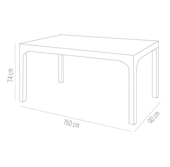 NET*/MASA DİKD. RATTAN PLASTİK OLYMPİA CAPPUCİ