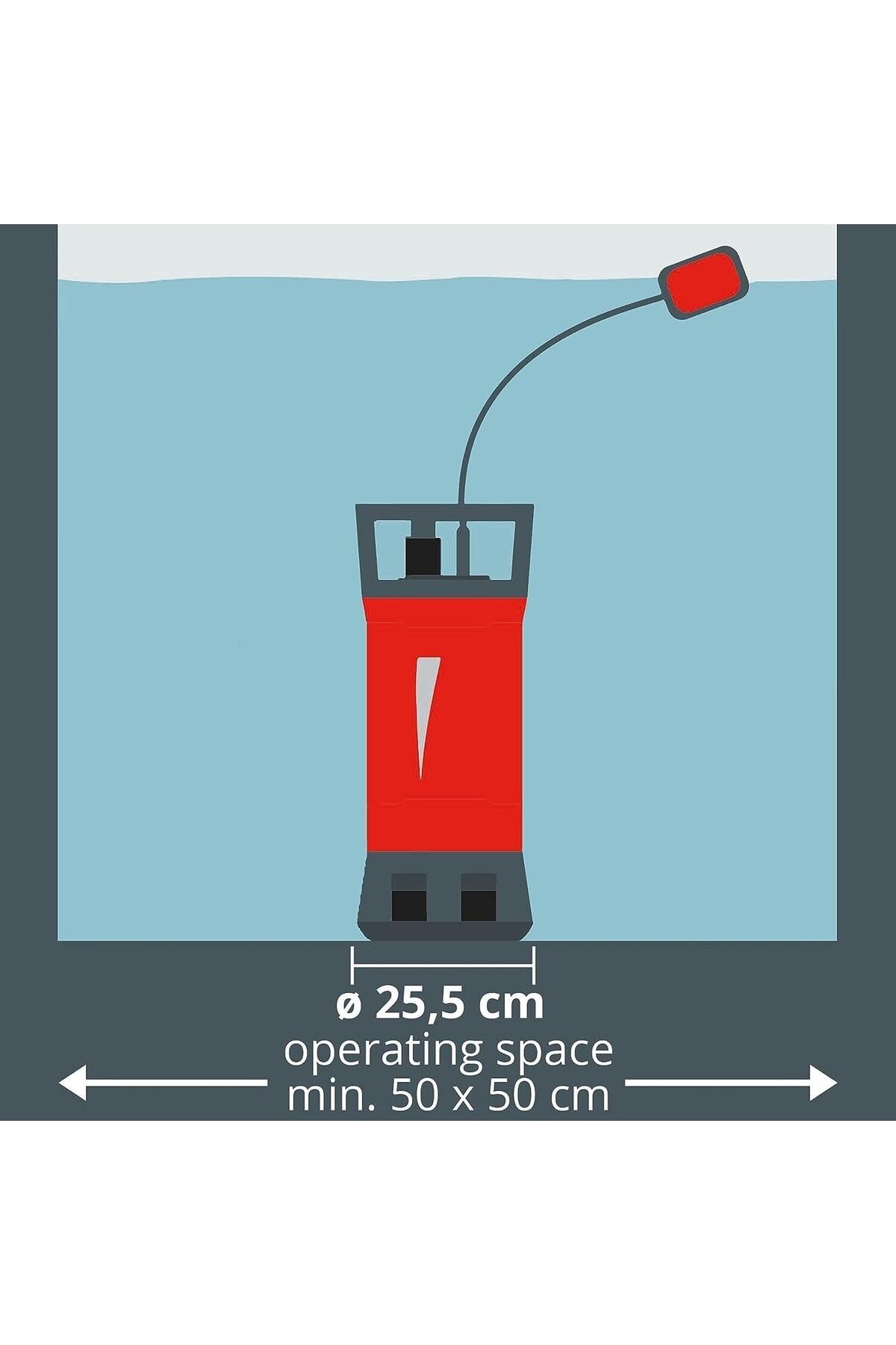 NET*/ DALGIÇ POMPA- KİRLİ SU ERGONOMİK GE-DP 3925
