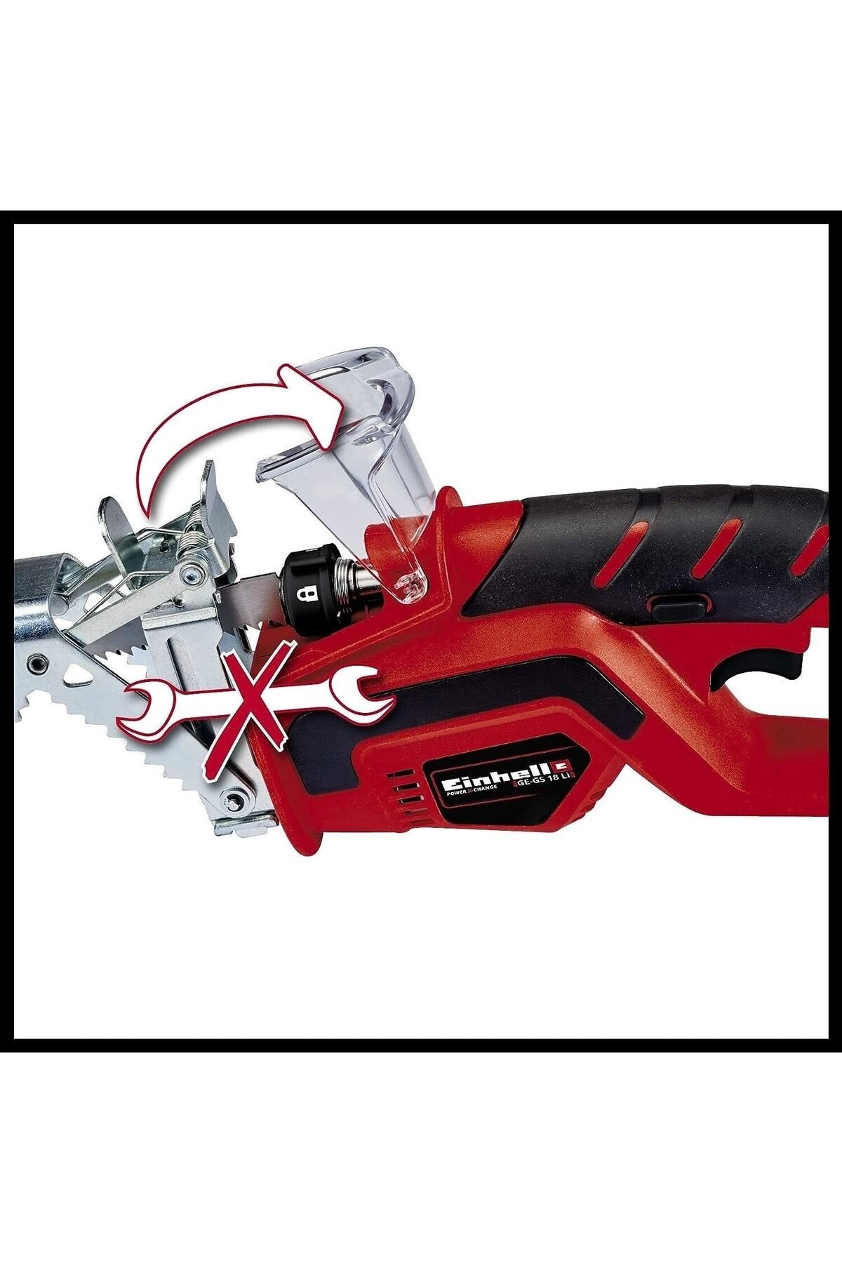 NET*/ AKÜLÜ DAL KESME GE-GS 18 Li-Solo (AKÜSÜZ)