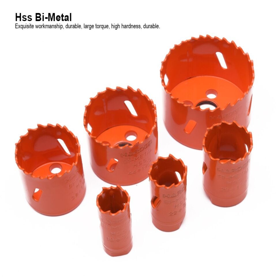 DELİK TESTERE SETİ METAL İÇİN HSS 10 PARÇA