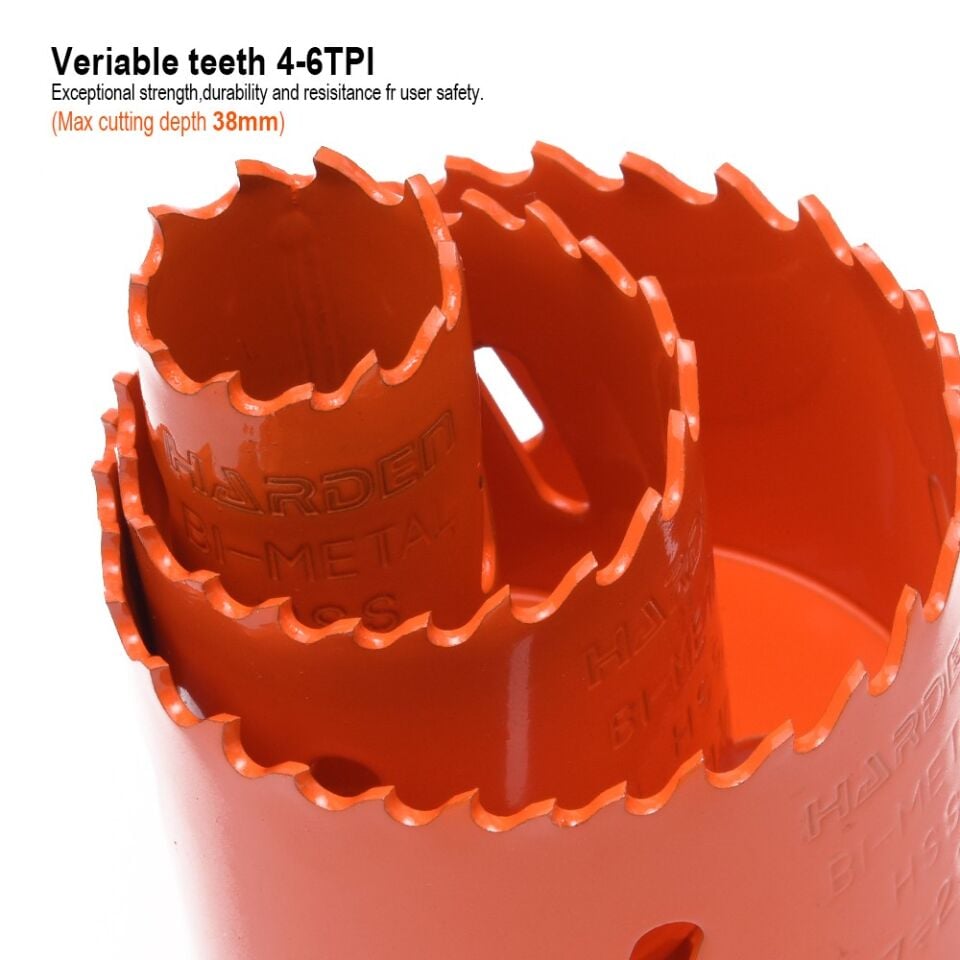 DELİK TESTERE SETİ METAL İÇİN HSS 10 PARÇA