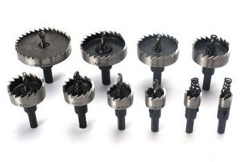 DELİK TESTERE SETİ METAL İÇİN HSS 10 PARÇA