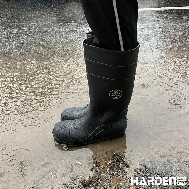 ÇİZME SİYAH ÇELİK BURUNLU NO:45