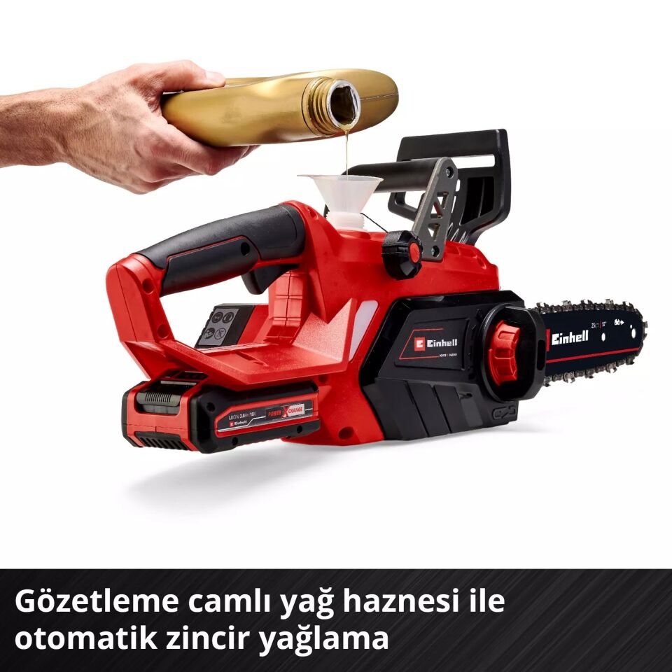 AKÜLÜ AĞAÇ KESME GE-LC 18/25 Li - Solo