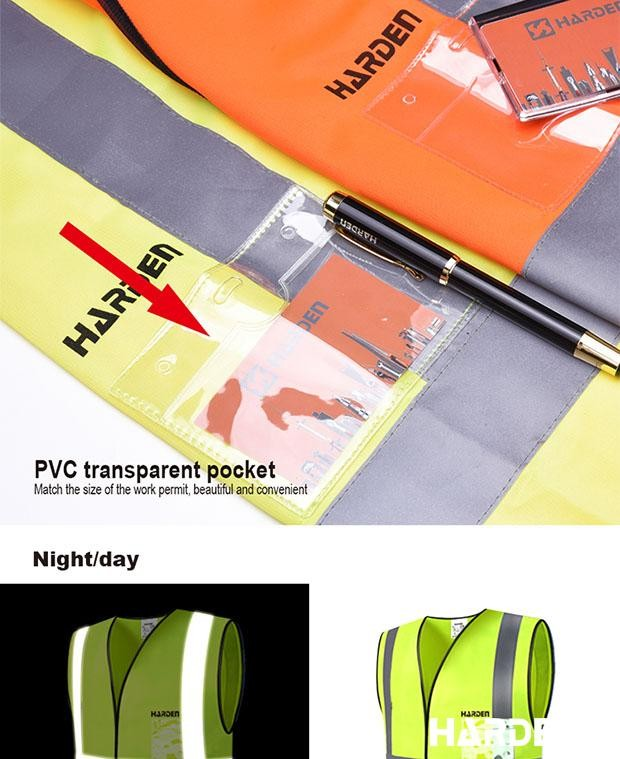 İKAZ YELEĞİ FOSFORLU SARI XXXL