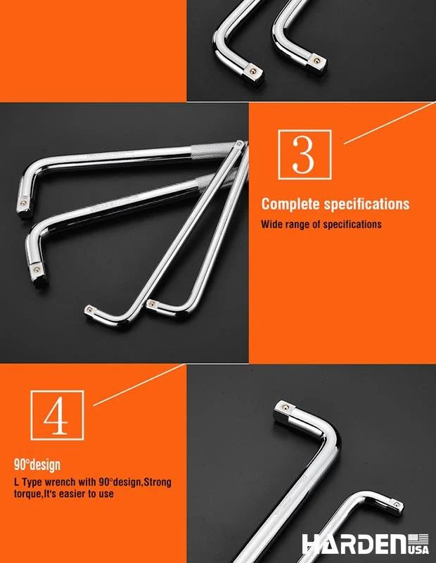 LOKMA ANAHTAR KOLU ''L'' 390MM 3/4''