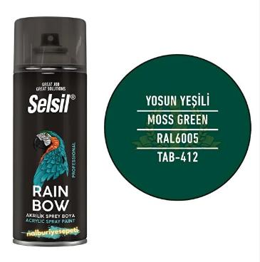 SPREY BOYA AKRİLİK YOSUN YEŞİLİ 400ML KOLİ/12AD