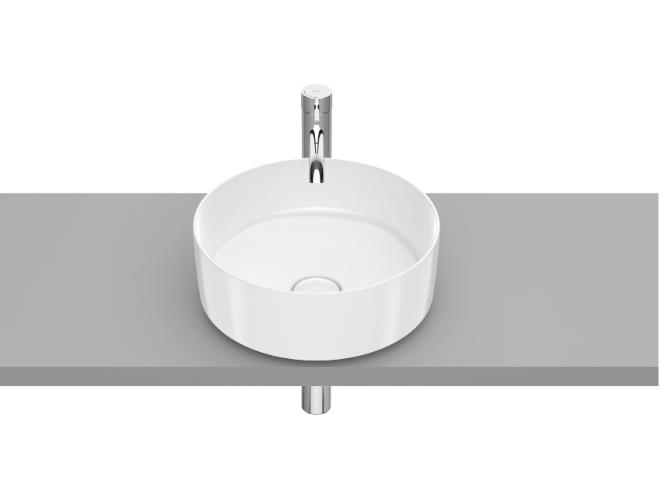 INSPIRA ROUND TEZGAH ÜSTÜ ÇANAK LAVABO BEYAZ