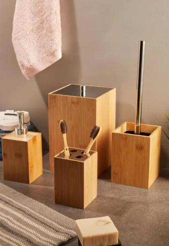 BANTO SETİ 4LÜ BAMBU