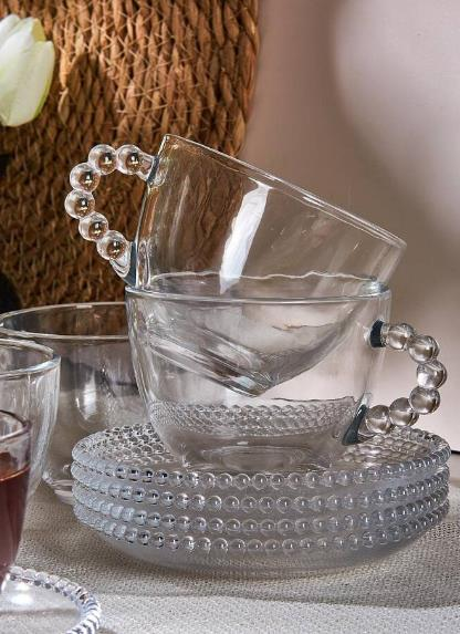 ÇAY FİNCANI CAM GİRONA 6LI