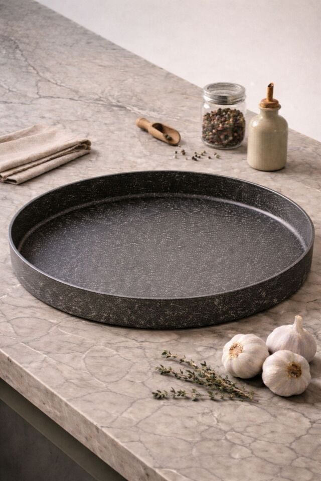 HAMARAT GRANİT TEPSİ 40 CM