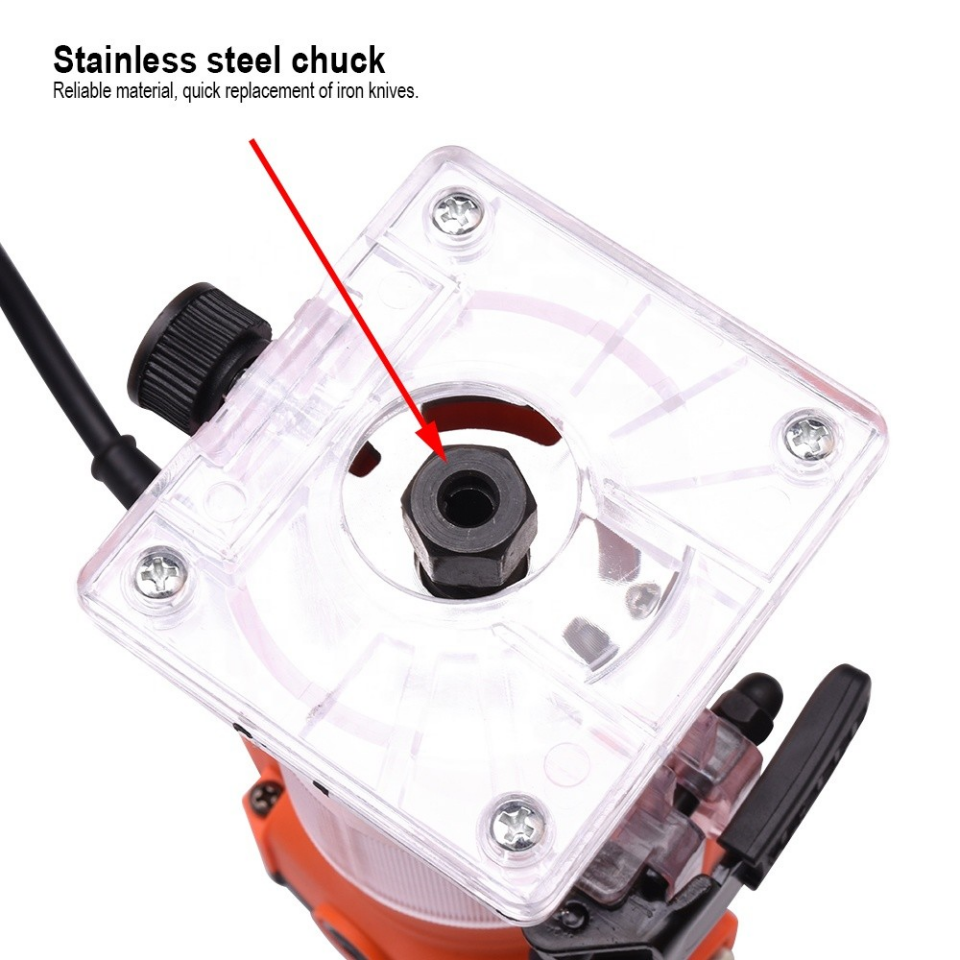 ELEKTRİKLİ AHŞAP OYMA MAKİNESİ EL FREZESİ 580W