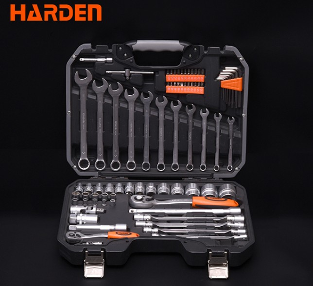 LOKMA ANAHTAR VE SOKET SETİ 77 PARÇA 1/2''-1/4''