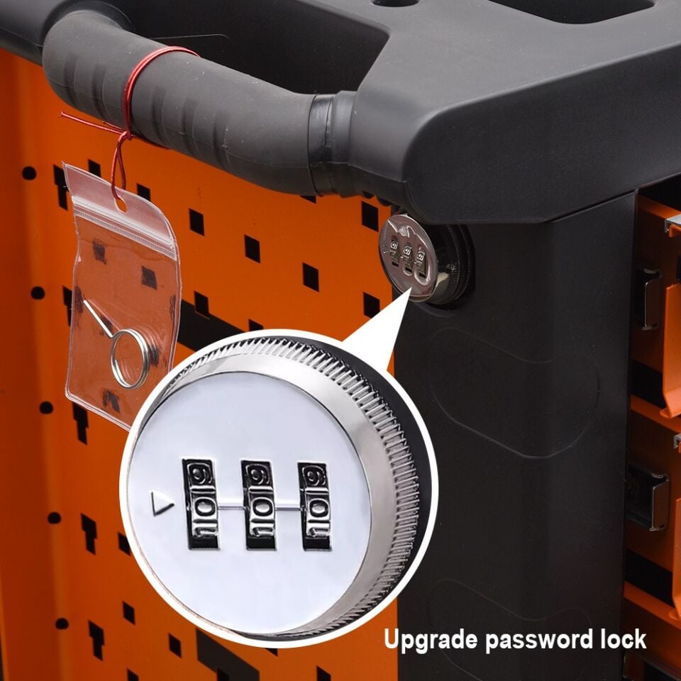 DOLU ALET SANDIĞI METAL 7 ÇEKMECELİ FULL 235 PARÇA