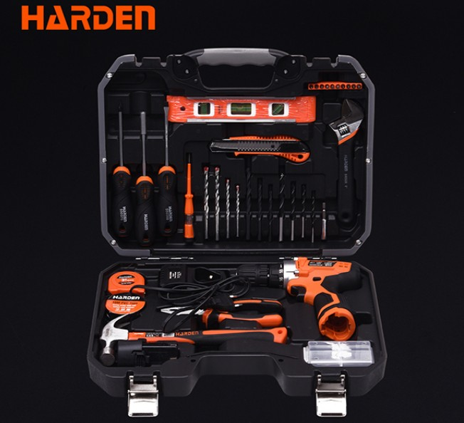 AKÜLÜ MATKAP 13MM 550W VE 36 PARÇA ALET SETİ