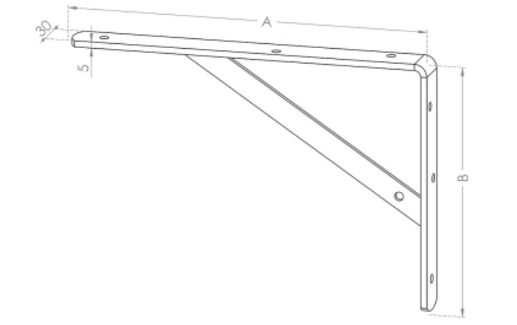 RAFALTI MADRA BÜYÜK SİYAH 39X25