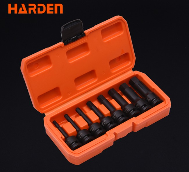 LOKMA ADAPTÖR ALTIKÖŞE SOKET DARBELİ 1/2'' 8 PARÇA