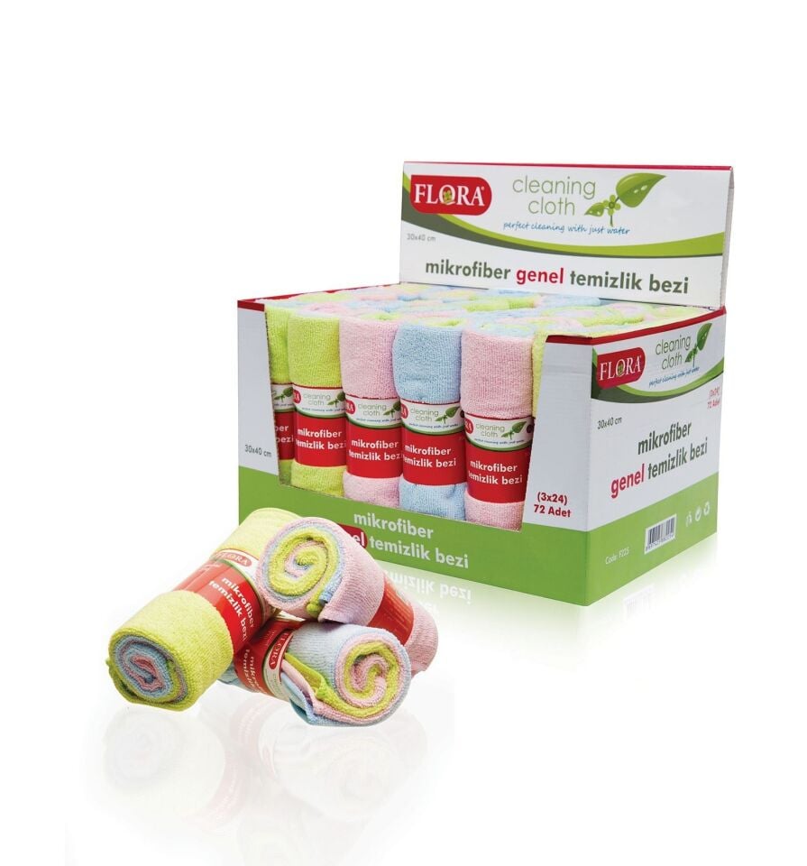 TEMİZLİK BEZİ MİKROFİBER 3LÜ