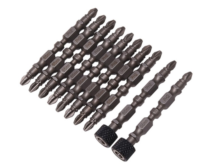 TORNAVİDA BİTS UÇ SETİ MANYETİK PH2X65 10 PARÇA