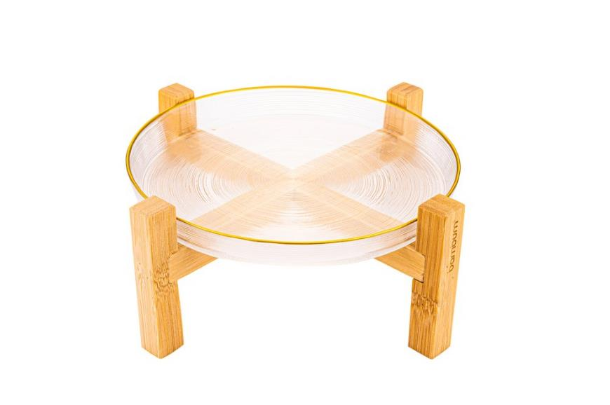 SUNUM DESENLİ AYAKLI 28 CM FANO