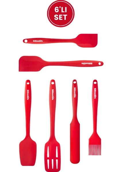 MUTFAK SETİ 6LI SİLİKON