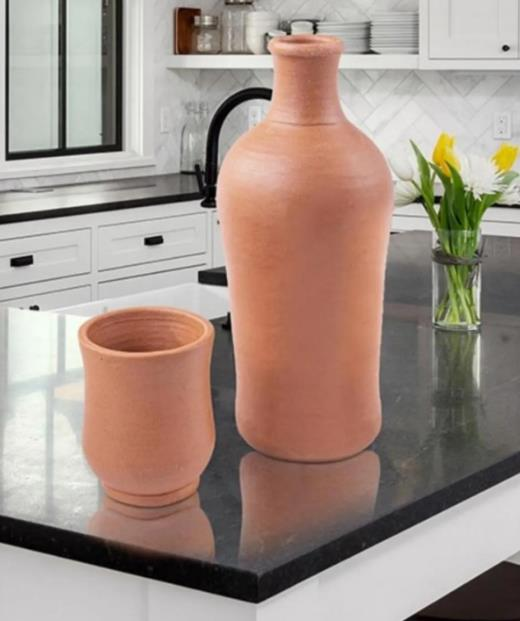 BARDAKLI SU ŞİŞESİ TOPRAK