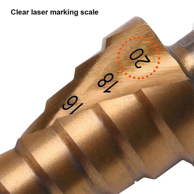 KADEMELİ MATKAP UCU 4-12/ 4-20/ 4-32