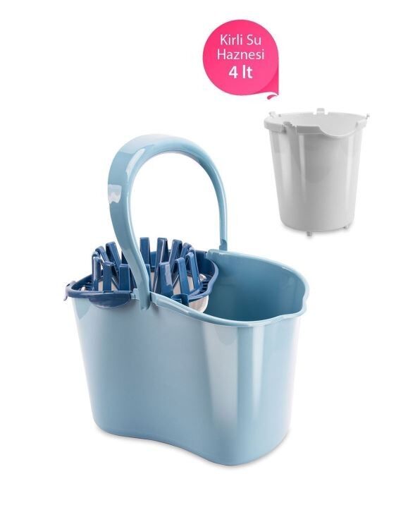 TEMİZLEME KOVASI KİRLİ SU HAZNELİ 15LT