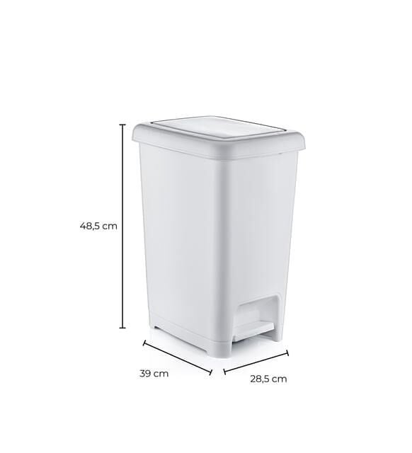 ÇÖP KOVASI PEDALLI SLİM 40LT