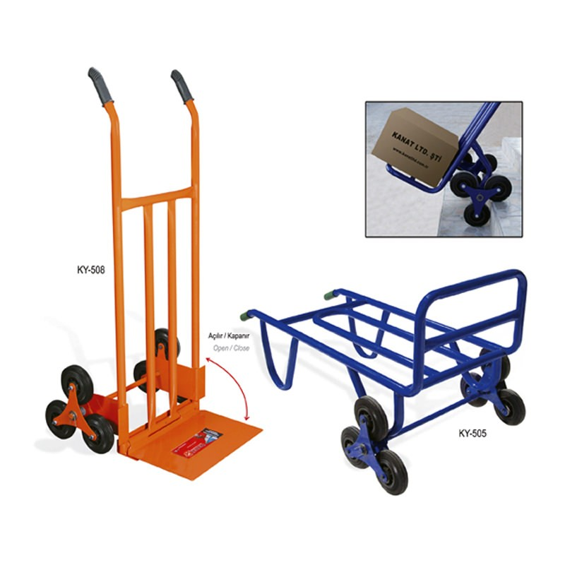 YÜK TAŞIMA ARABASI ''KANAT KY-508'' ALTI TEKER SACLI