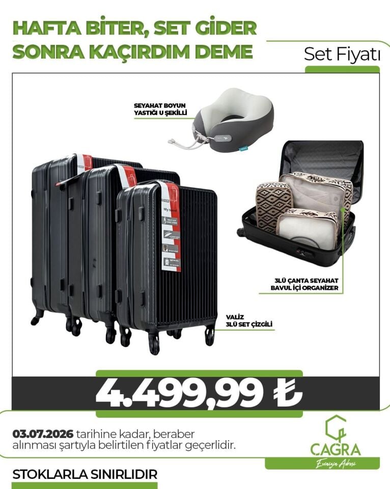 NET*/VALİZ SET