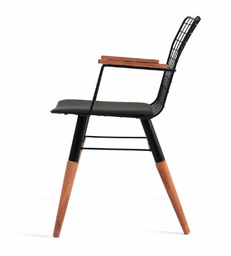 SANDALYE KOLLU AHŞAP AYAK ''NEHİR''