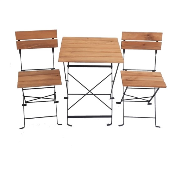 NET*/ KATLANIR MASA SANDALYE ''BİSTRO'' 55X55CM TP