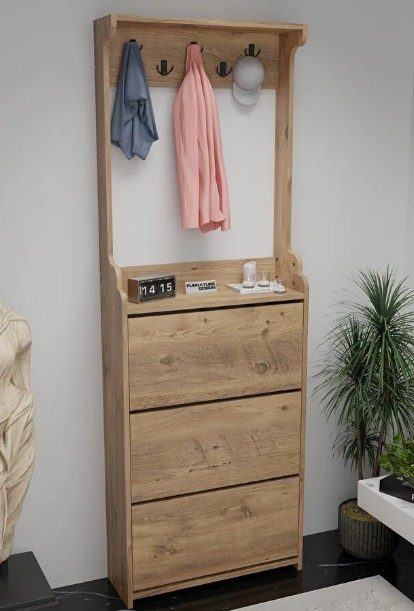 AYAKKABILIK DÜŞER KPK. 3 KATLI ASKILIKLI MODUS ÇAM