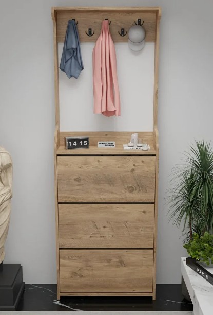 AYAKKABILIK DÜŞER KPK. 3 KATLI ASKILIKLI MODUS ÇAM