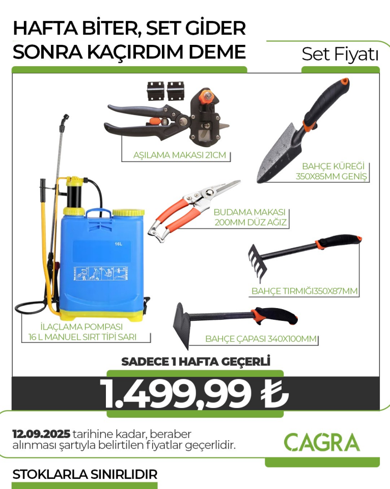 NET*/SET0012 BAHÇE SETİ