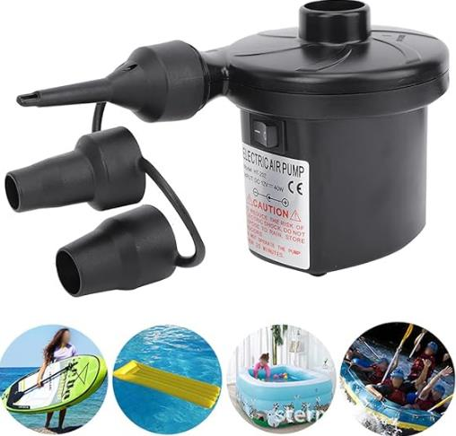 ŞİŞME YATAK POMPASI SET ELEKTRİKLİ/ÇAKMAKLIKLI