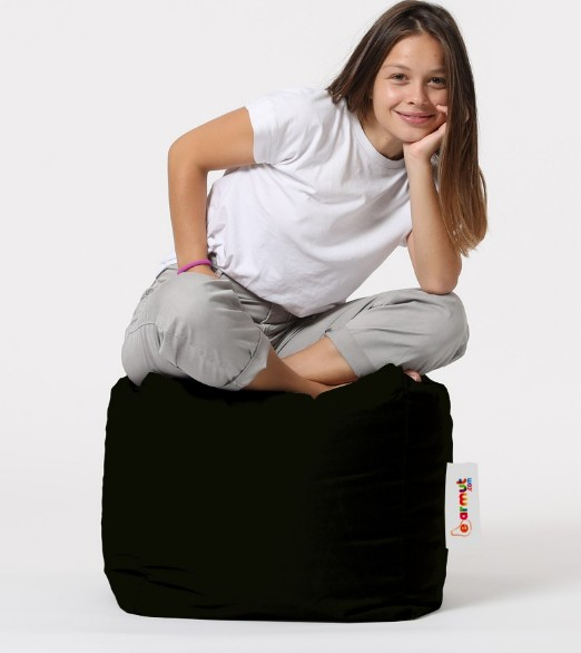 KARE PUF 45X45 SİYAH