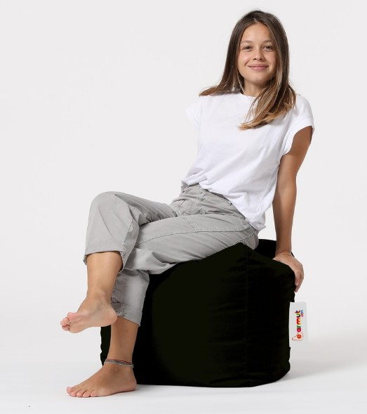 KARE PUF 45X45 SİYAH