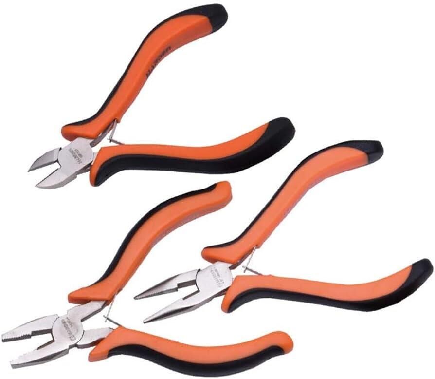 PENSE SET''PENSE-YAN KESKİ-UZUN BURUN PENSE''3 PRÇ