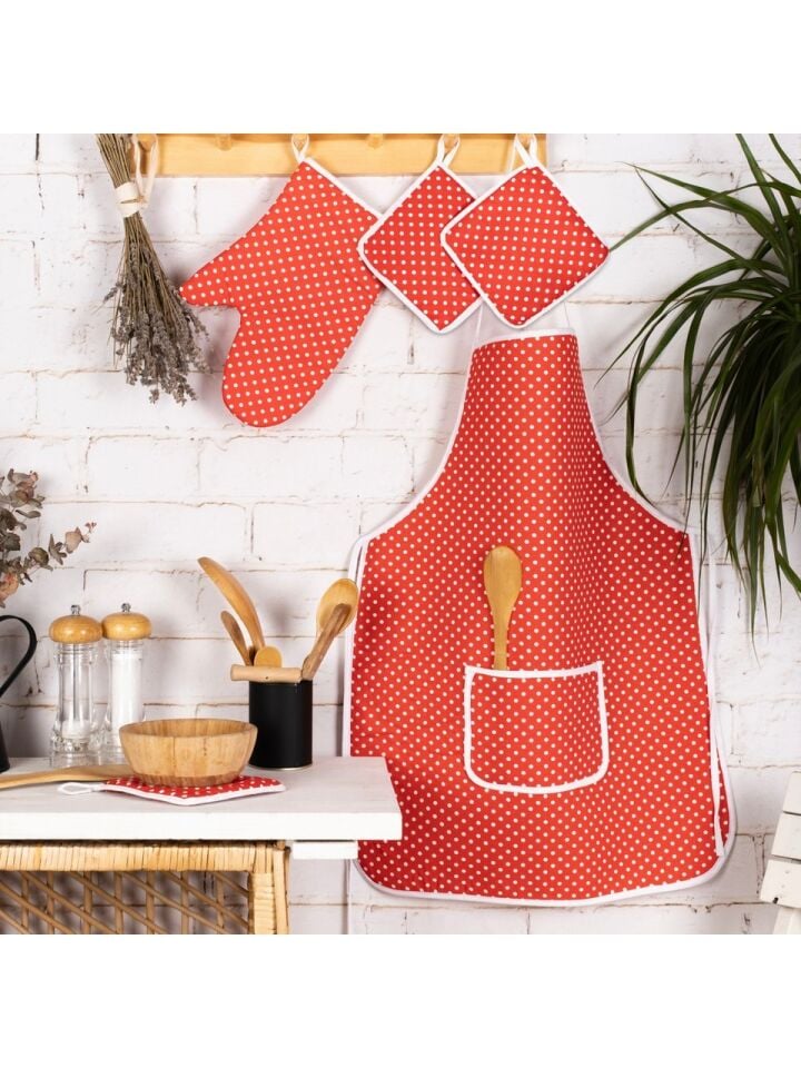 MUTFAK SETİ 3LÜ ELDİVEN/TUTAÇ/ÖNLÜK