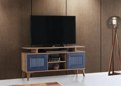 TV SEHPASI ASTANA ÇAM/LACİVERT KAPAK