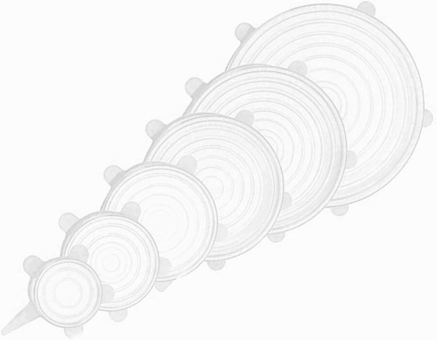 KAPAK STREÇ SİLİKON 6 PARÇA