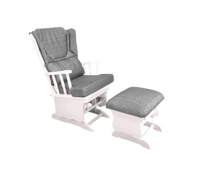 NET*/ BABA KOLTUĞU GRİ MİNDER BEYAZ İSKELET