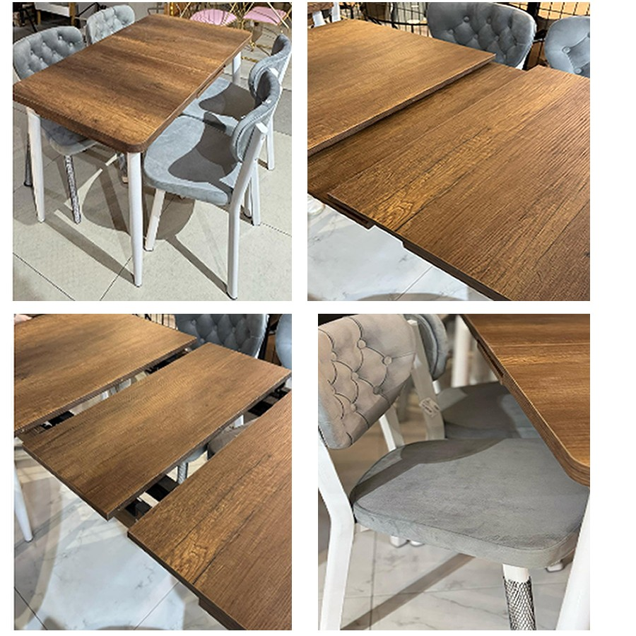 NET*/ MASA SANDALYE TK. 4 SAND.''SİLVA-SİMGE'' 70X12