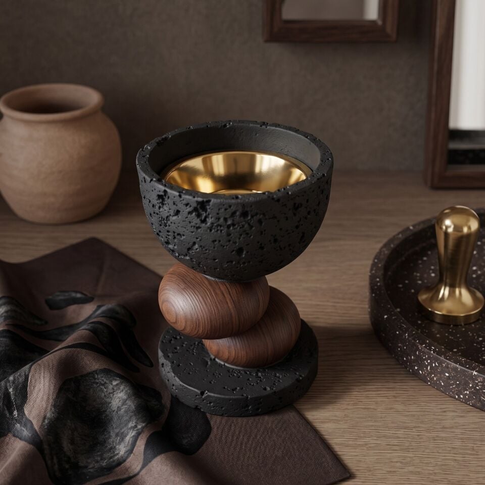 MUMLUK ZARİF 9CM SİLİNDİR