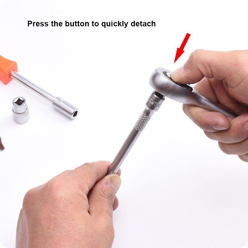 LOKMA ANAHTAR VE SOKET SETİ 37 PARÇA 1/4''