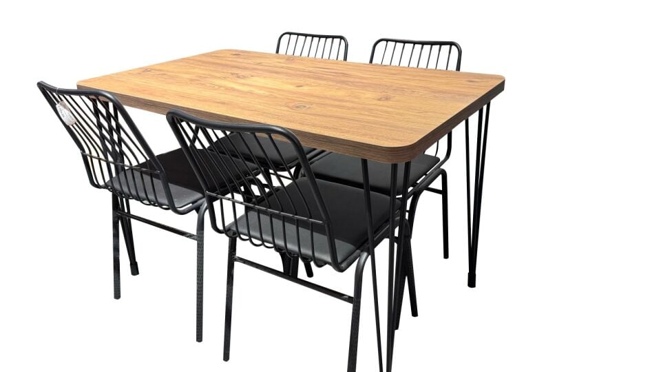 NET*/ MASA SANDALYE TKM 4 SAND. ''ARAS-BELGİN'' 120X