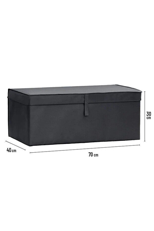 ÇOK AMAÇLI KUTU MEGA PLUS ANTRASİT 70X40X30CM